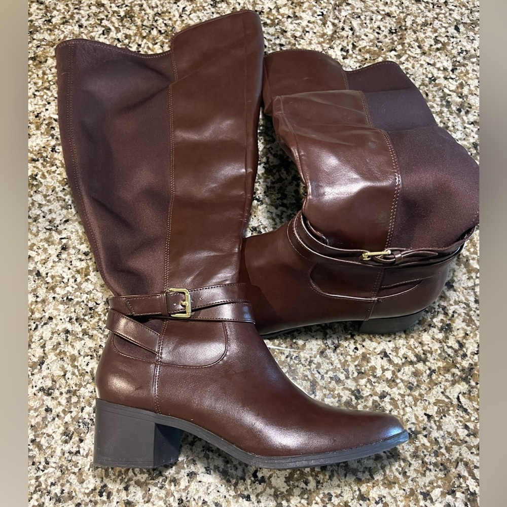 Mocha/Cocoa knee high boots